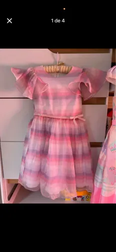 Vestido de festa infantil
