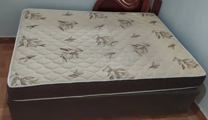 Cama box baú com colchão