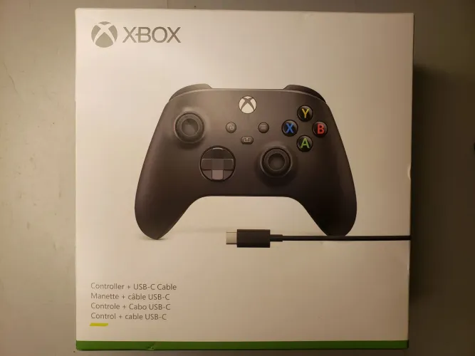 Controle Xbox Series X|S com Cabo USB-C