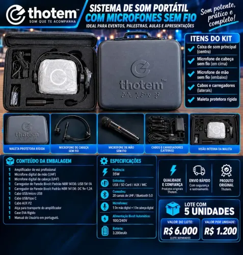 Thotem amplificador T8