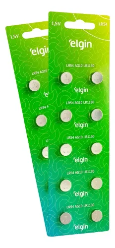 Pilha Alcalina - LR54 AG10 LR1130