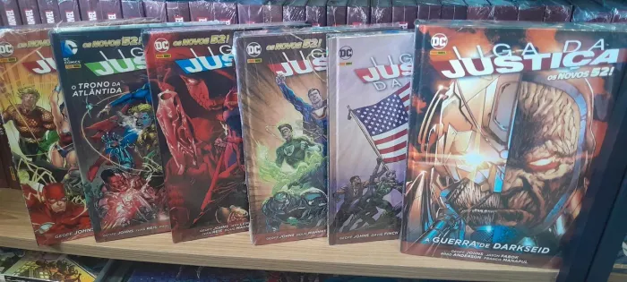 Coleção Novos 52 Liga da Justiça DC Panini