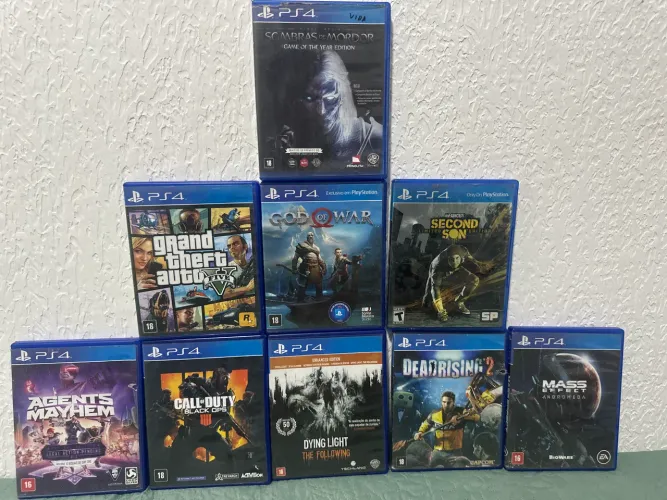 Jogos de ps4/ps5