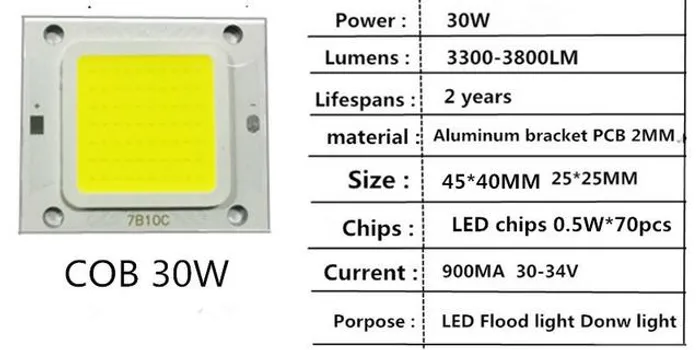 Led 20w ou 30w (Reposição Refletor)