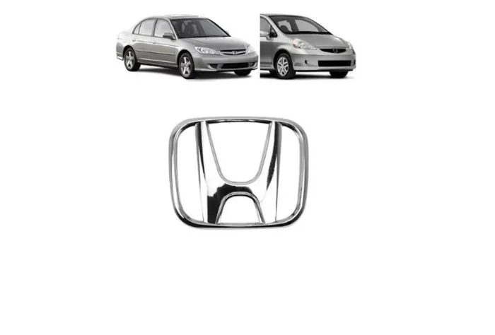 Emblema Grade Radiador Civic 2004 a 2006 e Fit 2003 a 2008 