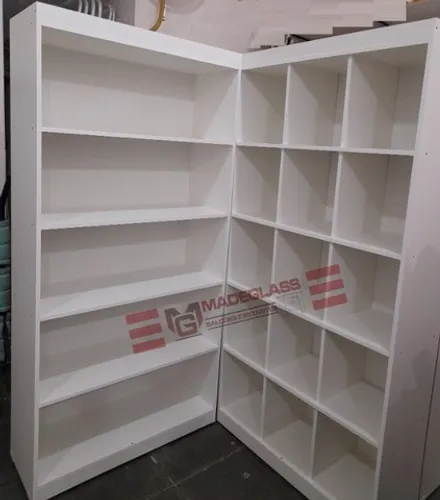 Kit c/2 Estantes Novas - Parcelamos em 12x sem juros no cartão