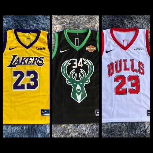 3 Camisetas de Basquete NBA