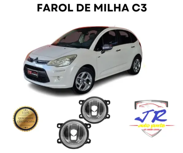 Par Farol Milha Auxiliar C3 2013