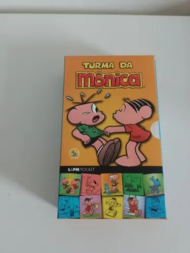 Turma da Monica L&PM Pocket, cx com 4 livros