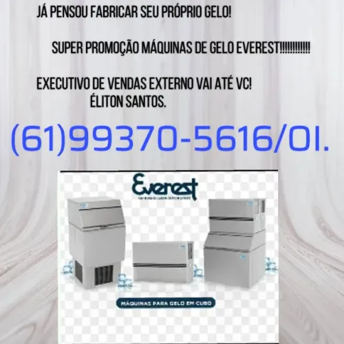 MÁQUINAS DE GELO EVEREST 