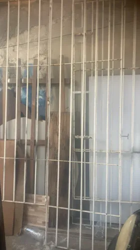 Grade de ferro para proteção 2,16 fe comprimento por 1,45 de largura