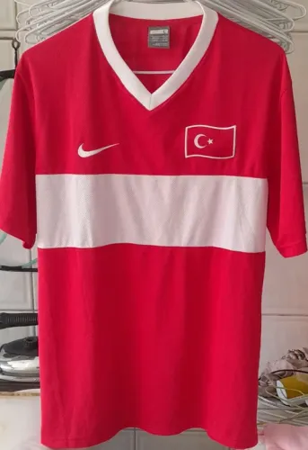 CAMISA SELECAO TURQUIA NIKE EUROCOPA 2008 AUSTRIA SUICA FRETE GRATIS