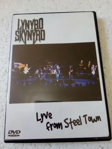 Dvd lynyrd Skynyrd live from steel town dvd original importado dos eua