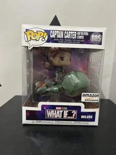 Funko Pop Captain Carter Riding Hydra Stomper (amazon Exclusivo) #885