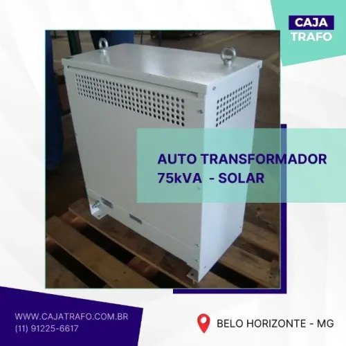 Transformador Isolador 75kVA 380v/220v Trifásico IP21
