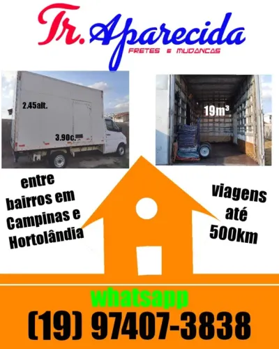 FRETES E PEQUENAS MUDANÇAS 