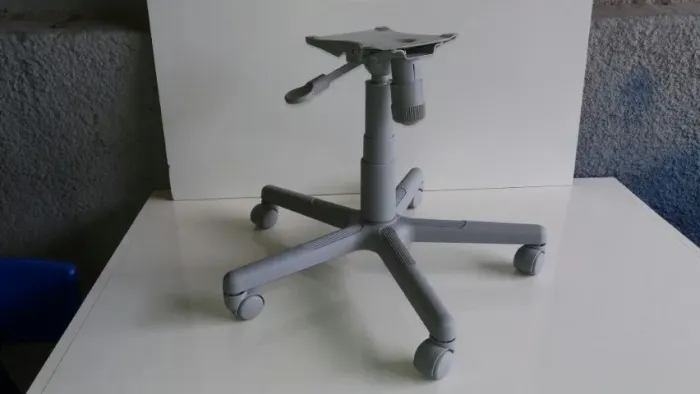 10 Bases Giratória Diretor com Relax Flexform Cinza
