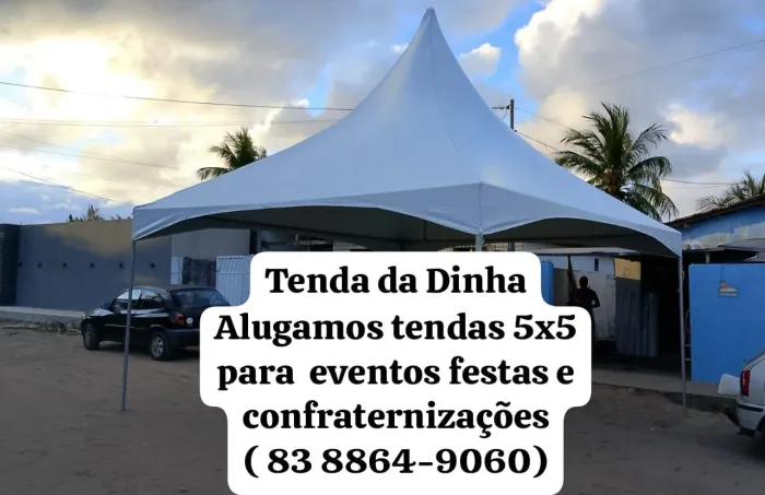 Aluguel de tenda 5x5