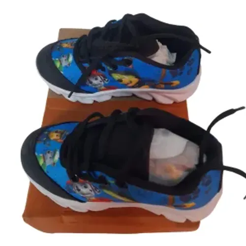 Tênis Infantil Masc ARS Kids Led Skye Patrulha Canina Paw Patrol 26 Azul/Colorido