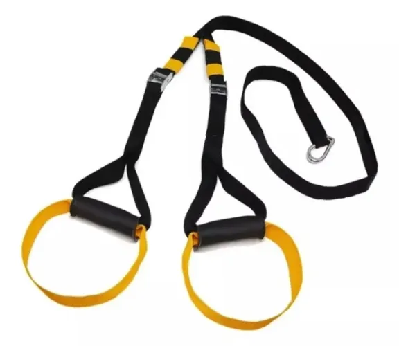 FITA DE SUSPENSÃO PROFISSIONAL UTILIZADA PARA UMA GRANDE<br>DIVERSIDADE DE EXERCÍCIOS.