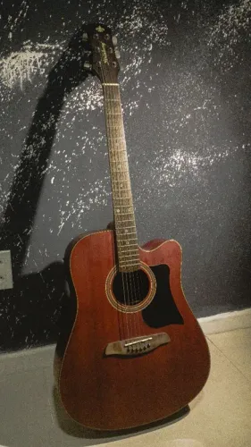 Violão + Cabo Eletroacustico Strinberg SD25C MGS Aço