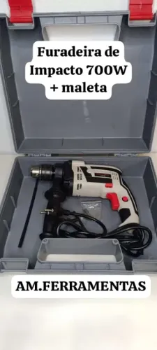 Furadeira de Impacto 700W + Maleta