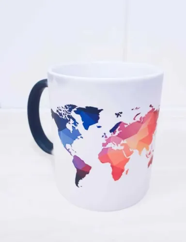 Caneca mágica, xícara, muda de cor, presente! 