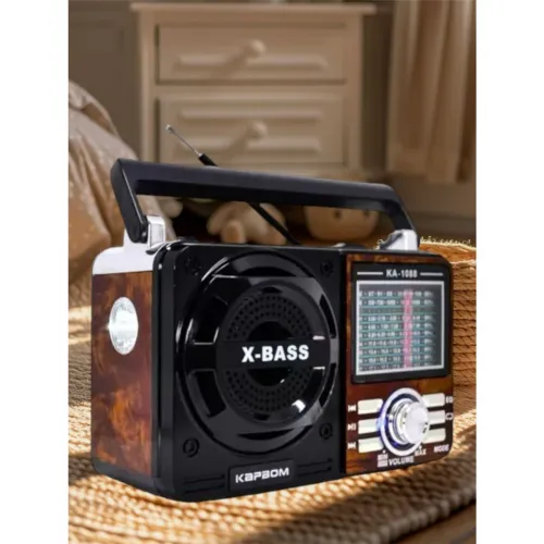 Rádio Vintage Retro 1088 Bass AM FM