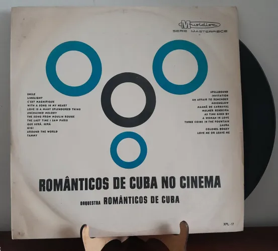 Vinil Lp ROMÂNTICOS DE CUBA NO CINEMA