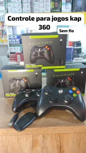 Controle de Jogos sem Fio KAP-360G