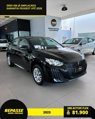 Peugeot 208 Active 1.0 Flex 5P Mec. 2025