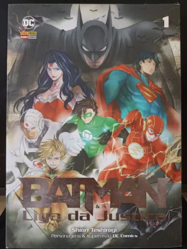 Batman e Liga da Justiça (vol.1) - Mangá - Panini Comics