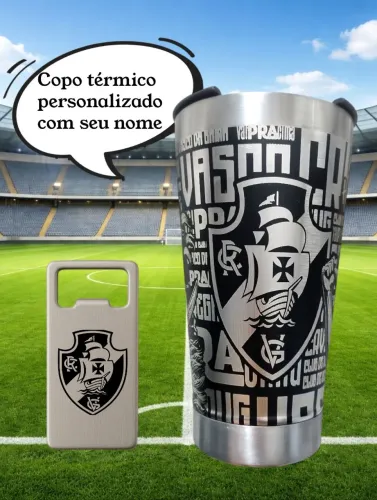 Copo Térmico Personalizado Vasco