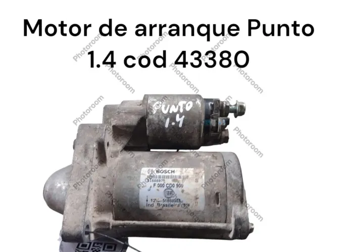 Motor de arranque Punto 1.4 cod 43380