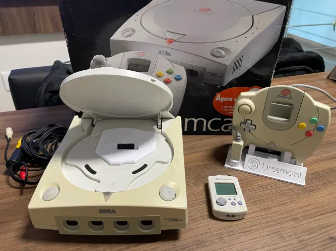 Dreamcast com GDMU e cartão de 128Gb