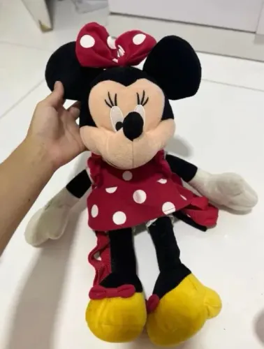 Pelucia Minnie Mouse Tradicional - Comprei no EUA