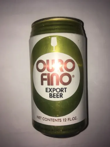 Lata de Cerveja Ouro Fino