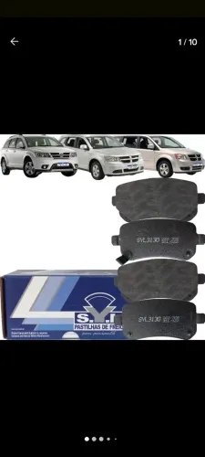 Pastilhas de Freio Jeep, Dodge, Freemonte,Crysler