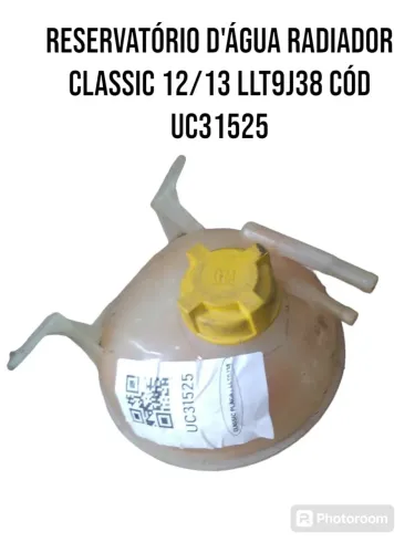 Reservatório De Agua Do Radiador Chevrolet Classic Uc31525