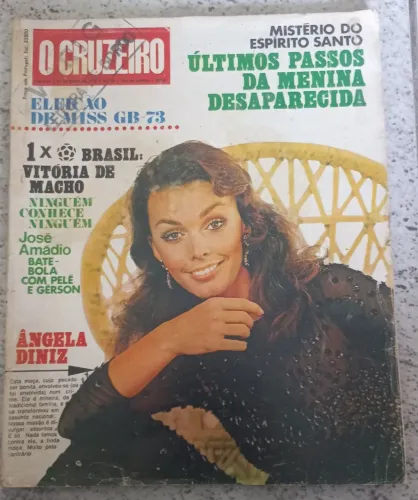 Revista o cruzeiro 27/06/73 leitura bordo varig maverick opala corcel 1 veraneio Brasília 