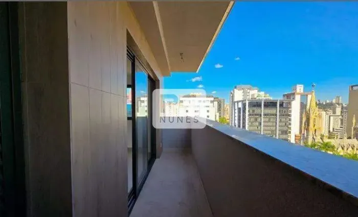 Cobertura Residencial no Lourdes (BH)  2 Quartos, 1 Suíte, Lazer Completo e 2 Vagas