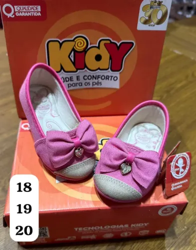 Sapatilha Infantil Rosa Kidy - Conforto e Estilo!