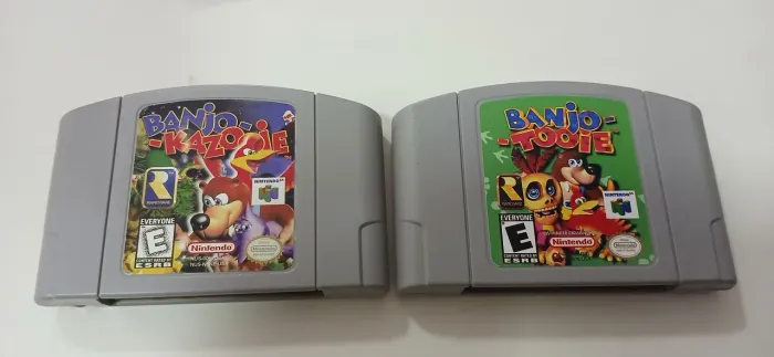 2 cartuchos nintendo 64 originais.. (leia a descrição)