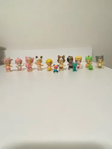 10 Bonecos bebês twozies + bichinhos 