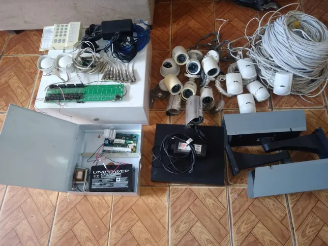 Central de monitoramento completa