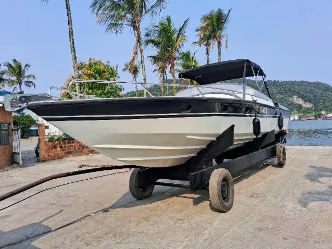 LANCHA INTERMARINE 35 PÉS TODA REFORMADA