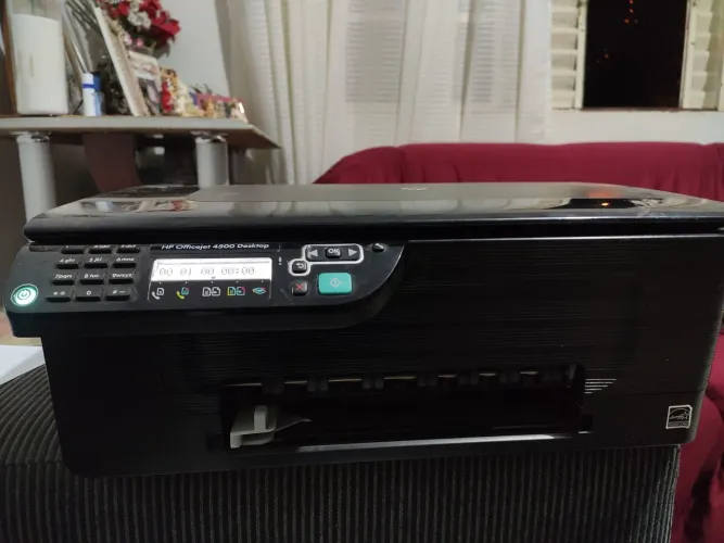 Impressora HP Officejet 4500 Desktop funcionando sem cartuchos
