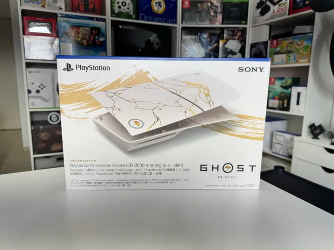 Vendo Faceplate Ps5 Slim Ghost Of Yotei Limited Edition - Lacrado