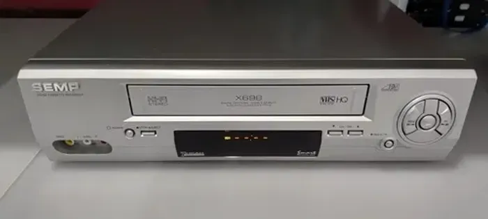 Vídeo Cassete Semp X698 7 Cabeças Estéreo Com Controle Remoto USADO
