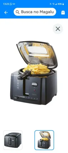 Fritadeira a óleo Britânia 2 litros 